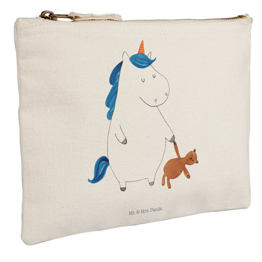 Schminktasche Einhorn Teddy Schminktasche, Kosmetiktasche, Kosmetikbeutel, Stiftemäppchen, Etui, Federmappe, Makeup, XXL, Schminketui, Kosmetiketui, Schlamperetui, Einhorn, Einhörner, Einhorn Deko, Pegasus, Unicorn, schlafen, gute Nacht, Single, Bett, Träumen, Freundin, Singleleben