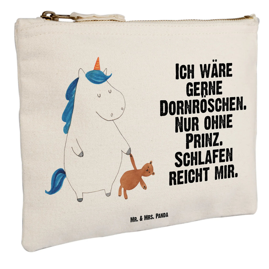 Schminktasche Einhorn Teddy Schminktasche, Kosmetiktasche, Kosmetikbeutel, Stiftemäppchen, Etui, Federmappe, Makeup, XXL, Schminketui, Kosmetiketui, Schlamperetui, Einhorn, Einhörner, Einhorn Deko, Pegasus, Unicorn, schlafen, gute Nacht, Single, Bett, Träumen, Freundin, Singleleben