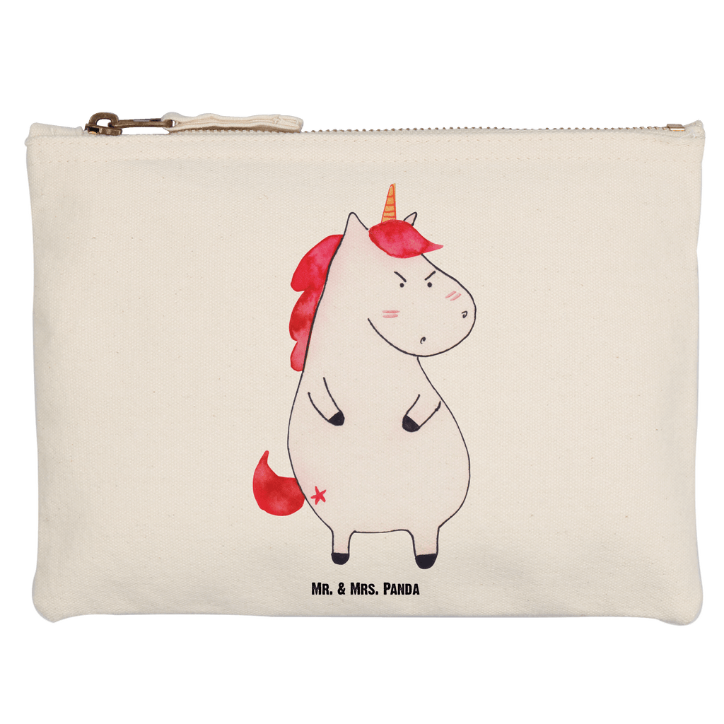 Schminktasche Einhorn Wut Schminktasche, Kosmetiktasche, Kosmetikbeutel, Stiftemäppchen, Etui, Federmappe, Makeup, XXL, Schminketui, Kosmetiketui, Schlamperetui, Einhorn, Einhörner, Einhorn Deko, Pegasus, Unicorn, Realität, Ansage, lustlos, nein, Büro, Arbeit, wütend, dumme Fragen, lustig, Spaß, Geschenk