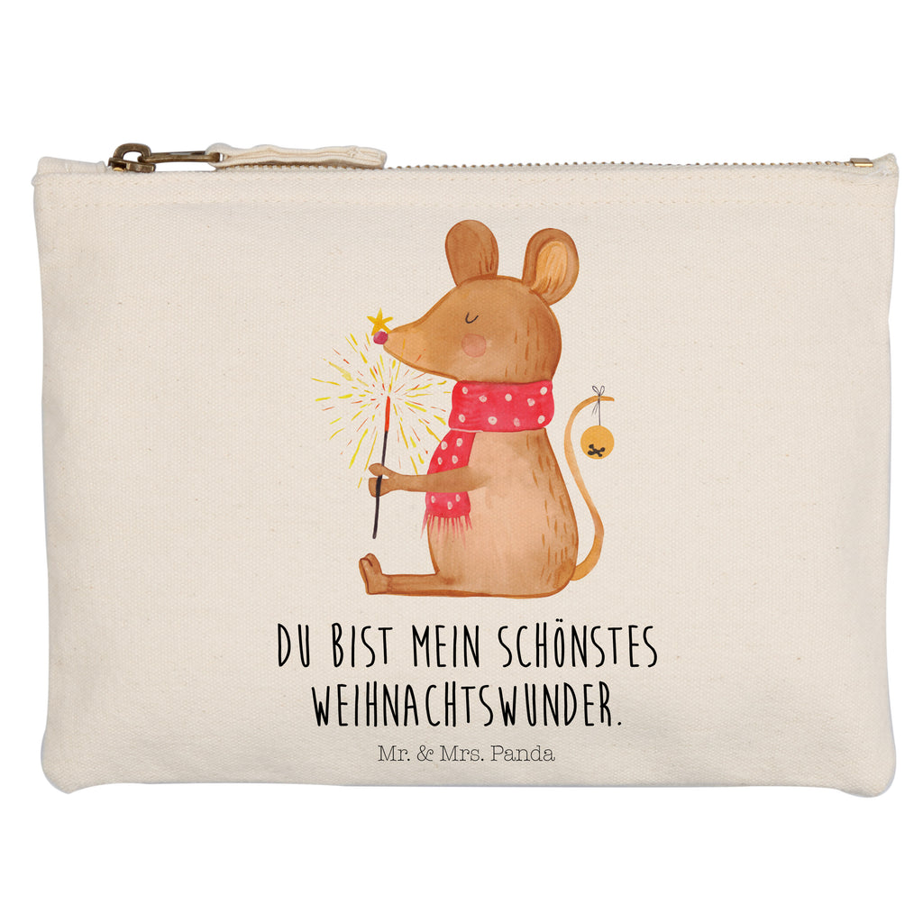 Schminktasche Maus Weihnachten Schminktasche, Kosmetiktasche, Kosmetikbeutel, Stiftemäppchen, Etui, Federmappe, Makeup, XXL, Schminketui, Kosmetiketui, Schlamperetui, Winter, Weihnachten, Weihnachtsdeko, Nikolaus, Advent, Heiligabend, Wintermotiv, Frohe Weihnachten, Weihnachtsgruß, Weihnachtsmotiv, Maus, Mäuschen, Weihnachtswunder