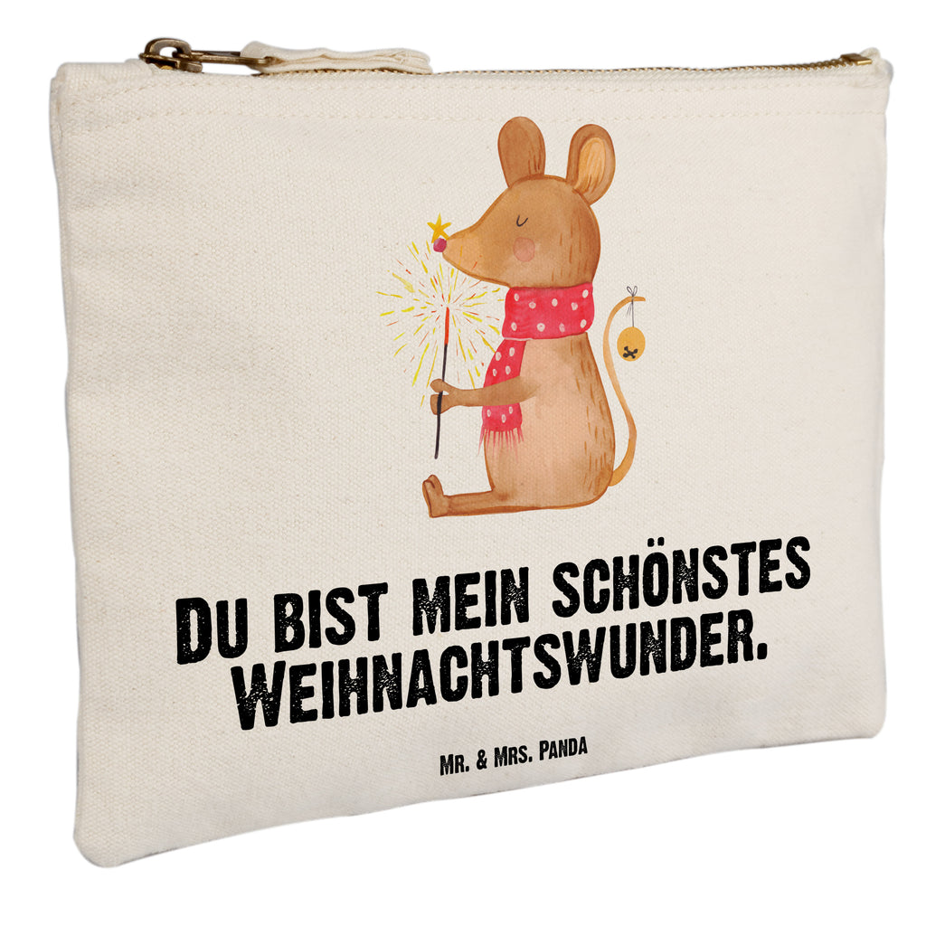 Schminktasche Maus Weihnachten Schminktasche, Kosmetiktasche, Kosmetikbeutel, Stiftemäppchen, Etui, Federmappe, Makeup, XXL, Schminketui, Kosmetiketui, Schlamperetui, Winter, Weihnachten, Weihnachtsdeko, Nikolaus, Advent, Heiligabend, Wintermotiv, Frohe Weihnachten, Weihnachtsgruß, Weihnachtsmotiv, Maus, Mäuschen, Weihnachtswunder