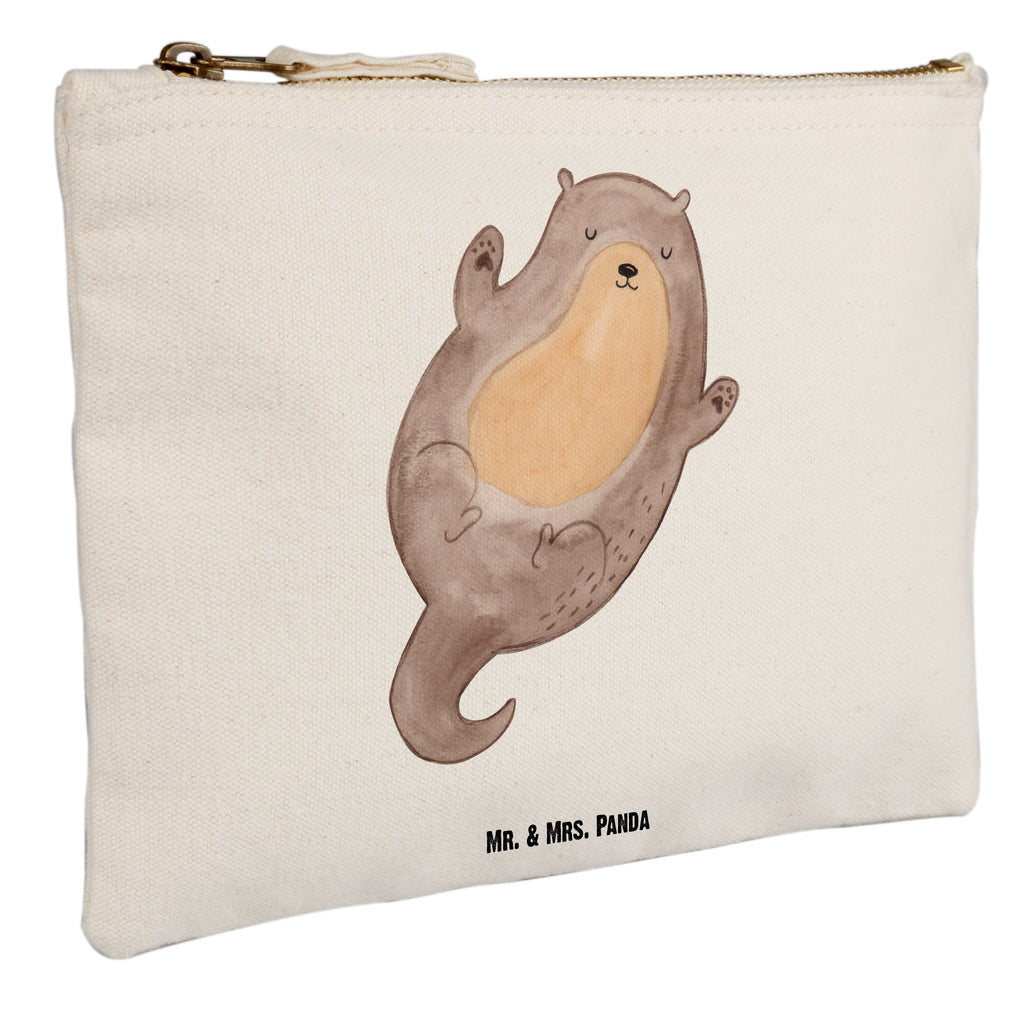 Schminktasche Otter Umarmen Schminktasche, Kosmetiktasche, Kosmetikbeutel, Stiftemäppchen, Etui, Federmappe, Makeup, XXL, Schminketui, Kosmetiketui, Schlamperetui, Otter, Fischotter, Seeotter, Otter Seeotter See Otter