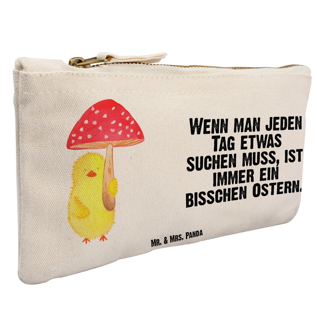 Schminktasche Küken Fliegenpilz Schminktasche, Kosmetiktasche, Kosmetikbeutel, Stiftemäppchen, Etui, Federmappe, Makeup, XXL, Schminketui, Kosmetiketui, Schlamperetui, Ostern, Osterhase, Ostergeschenke, Osternest, Osterdeko, Geschenke zu Ostern, Ostern Geschenk, Ostergeschenke Kinder, Ostern Kinder, Küken, Fliegenpilz, Glückspilz, Frohe Ostern, Ostergrüße