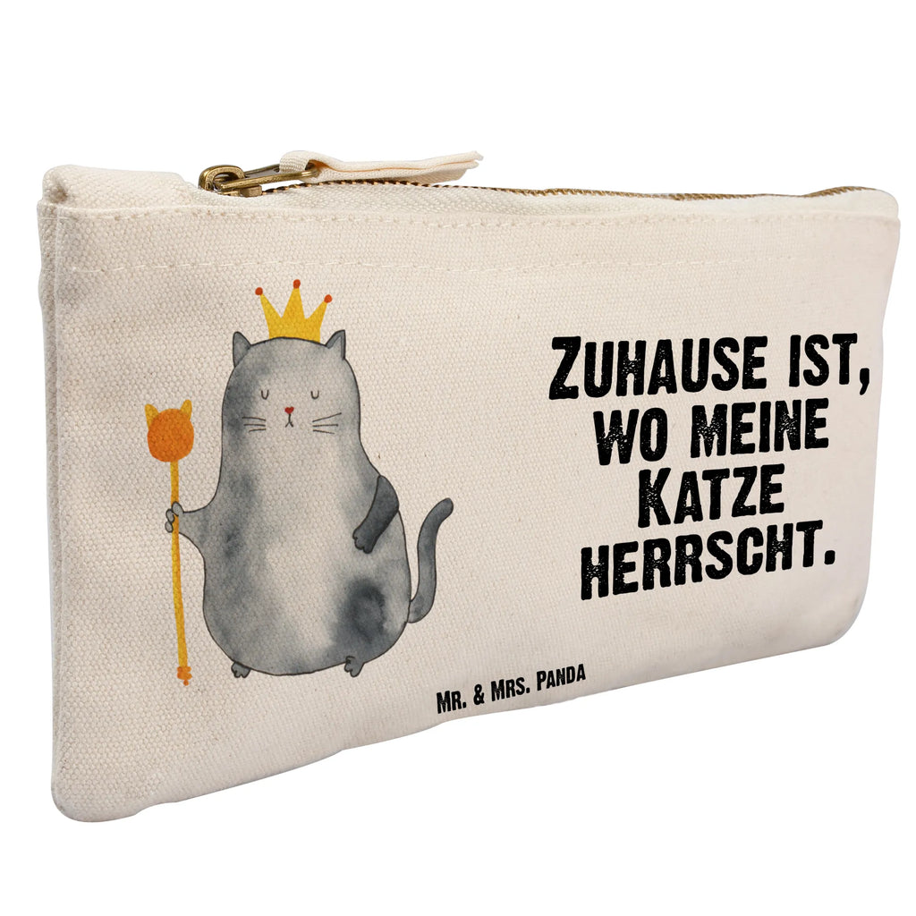 Schminktasche Katze König Schminktasche, Kosmetiktasche, Kosmetikbeutel, Stiftemäppchen, Etui, Federmappe, Makeup, XXL, Schminketui, Kosmetiketui, Schlamperetui, Katze, Katzenmotiv, Katzenfan, Katzendeko, Katzenfreund, Katzenliebhaber, Katzenprodukte, Katzenartikel, Katzenaccessoires, Katzensouvenirs, Katzenliebhaberprodukte, Katzenmotive, Katzen, Kater, Mietze, Cat, Cats, Katzenhalter, Katzenbesitzerin, Haustier, König, Königin, Queen, Familie, Mietzhaus, Wohnung, erste eigenen Wohnung, Umzug, Einzug