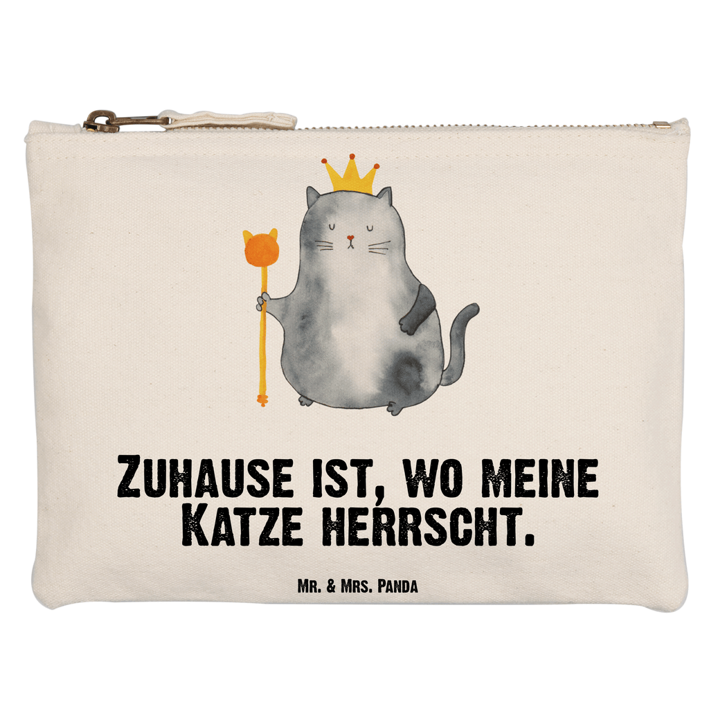 Schminktasche Katze König Schminktasche, Kosmetiktasche, Kosmetikbeutel, Stiftemäppchen, Etui, Federmappe, Makeup, XXL, Schminketui, Kosmetiketui, Schlamperetui, Katze, Katzenmotiv, Katzenfan, Katzendeko, Katzenfreund, Katzenliebhaber, Katzenprodukte, Katzenartikel, Katzenaccessoires, Katzensouvenirs, Katzenliebhaberprodukte, Katzenmotive, Katzen, Kater, Mietze, Cat, Cats, Katzenhalter, Katzenbesitzerin, Haustier, König, Königin, Queen, Familie, Mietzhaus, Wohnung, erste eigenen Wohnung, Umzug, Einzug