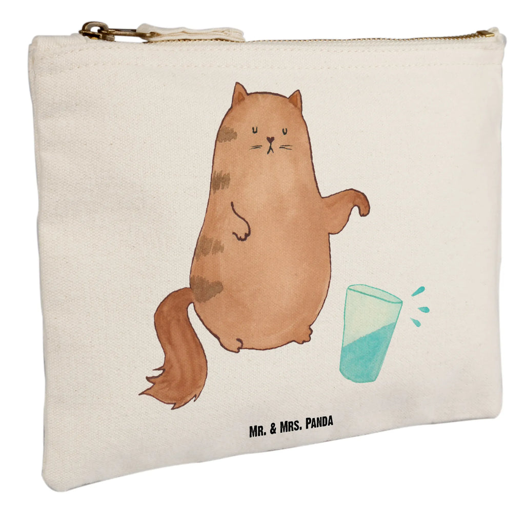 Schminktasche Katze Wasserglas Schminktasche, Kosmetiktasche, Kosmetikbeutel, Stiftemäppchen, Etui, Federmappe, Makeup, XXL, Schminketui, Kosmetiketui, Schlamperetui, Katze, Katzenmotiv, Katzenfan, Katzendeko, Katzenfreund, Katzenliebhaber, Katzenprodukte, Katzenartikel, Katzenaccessoires, Katzensouvenirs, Katzenliebhaberprodukte, Katzenmotive, Katzen, Kater, Mietze, Cat, Cats, Katzenhalter, Katzenbesitzerin, Haustier, Wasser, Glas