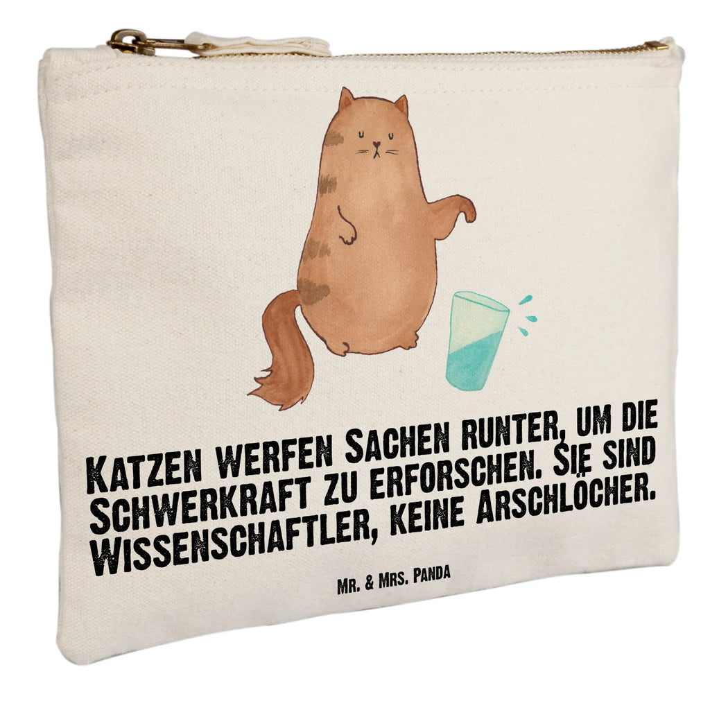 Schminktasche Katze Wasserglas Schminktasche, Kosmetiktasche, Kosmetikbeutel, Stiftemäppchen, Etui, Federmappe, Makeup, XXL, Schminketui, Kosmetiketui, Schlamperetui, Katze, Katzenmotiv, Katzenfan, Katzendeko, Katzenfreund, Katzenliebhaber, Katzenprodukte, Katzenartikel, Katzenaccessoires, Katzensouvenirs, Katzenliebhaberprodukte, Katzenmotive, Katzen, Kater, Mietze, Cat, Cats, Katzenhalter, Katzenbesitzerin, Haustier, Wasser, Glas