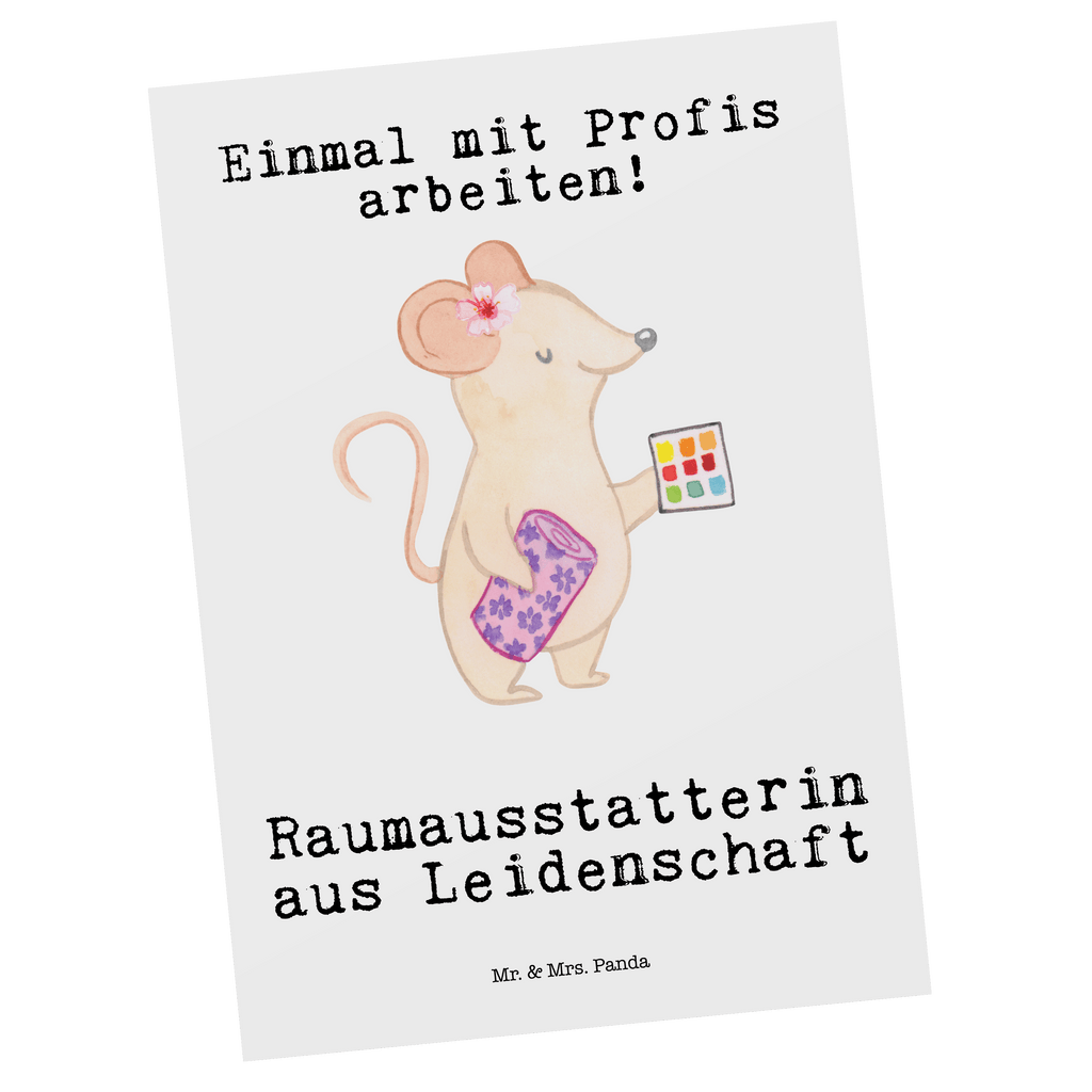 Postkarte Raumausstatterin aus Leidenschaft Postkarte, Karte, Geschenkkarte, Grußkarte, Einladung, Ansichtskarte, Geburtstagskarte, Einladungskarte, Dankeskarte, Ansichtskarten, Einladung Geburtstag, Einladungskarten Geburtstag, Beruf, Ausbildung, Jubiläum, Abschied, Rente, Kollege, Kollegin, Geschenk, Schenken, Arbeitskollege, Mitarbeiter, Firma, Danke, Dankeschön