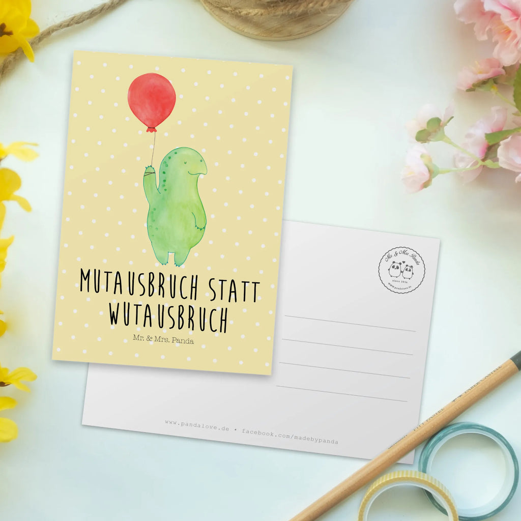 Postkarte Schildkröte Luftballon Postkarte, Karte, Geschenkkarte, Grußkarte, Einladung, Ansichtskarte, Geburtstagskarte, Einladungskarte, Dankeskarte, Ansichtskarten, Einladung Geburtstag, Einladungskarten Geburtstag, Schildkröte, Schildkröten, Mutausbruch, Motivation, Motivationsspruch