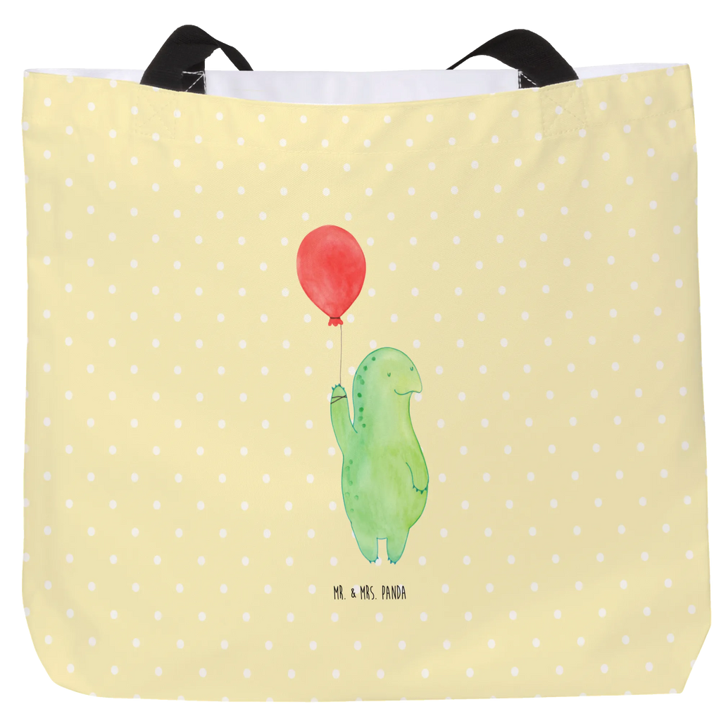 Shopper Schildkröte Luftballon Beutel, Einkaufstasche, Tasche, Strandtasche, Einkaufsbeutel, Shopper, Schultasche, Freizeittasche, Tragebeutel, Schulbeutel, Alltagstasche, Schildkröte, Schildkröten, Mutausbruch, Motivation, Motivationsspruch