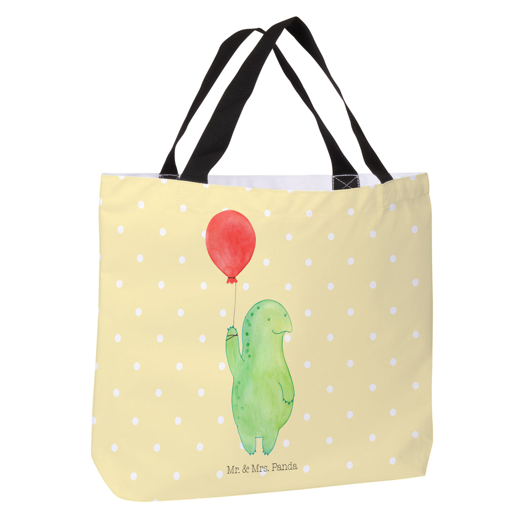 Shopper Schildkröte Luftballon Beutel, Einkaufstasche, Tasche, Strandtasche, Einkaufsbeutel, Shopper, Schultasche, Freizeittasche, Tragebeutel, Schulbeutel, Alltagstasche, Schildkröte, Schildkröten, Mutausbruch, Motivation, Motivationsspruch