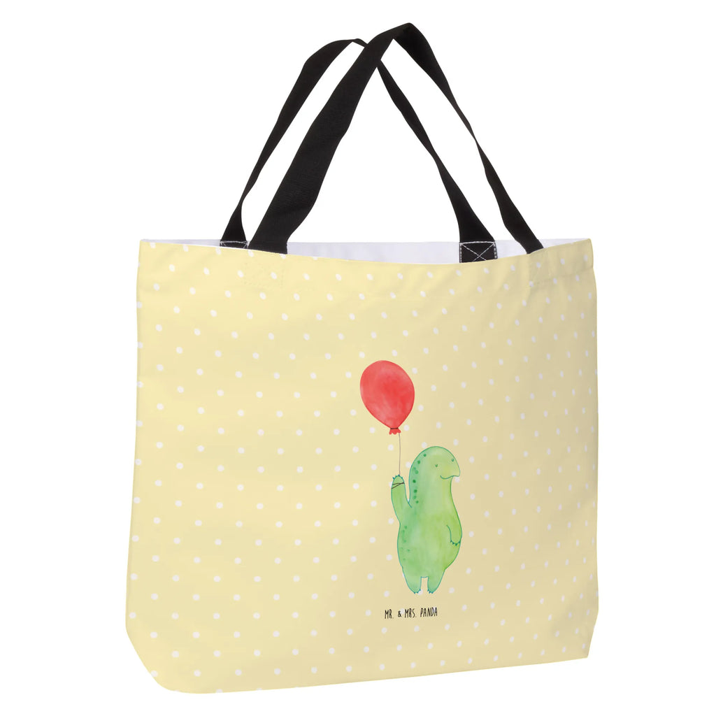 Shopper Schildkröte Luftballon Beutel, Einkaufstasche, Tasche, Strandtasche, Einkaufsbeutel, Shopper, Schultasche, Freizeittasche, Tragebeutel, Schulbeutel, Alltagstasche, Schildkröte, Schildkröten, Mutausbruch, Motivation, Motivationsspruch