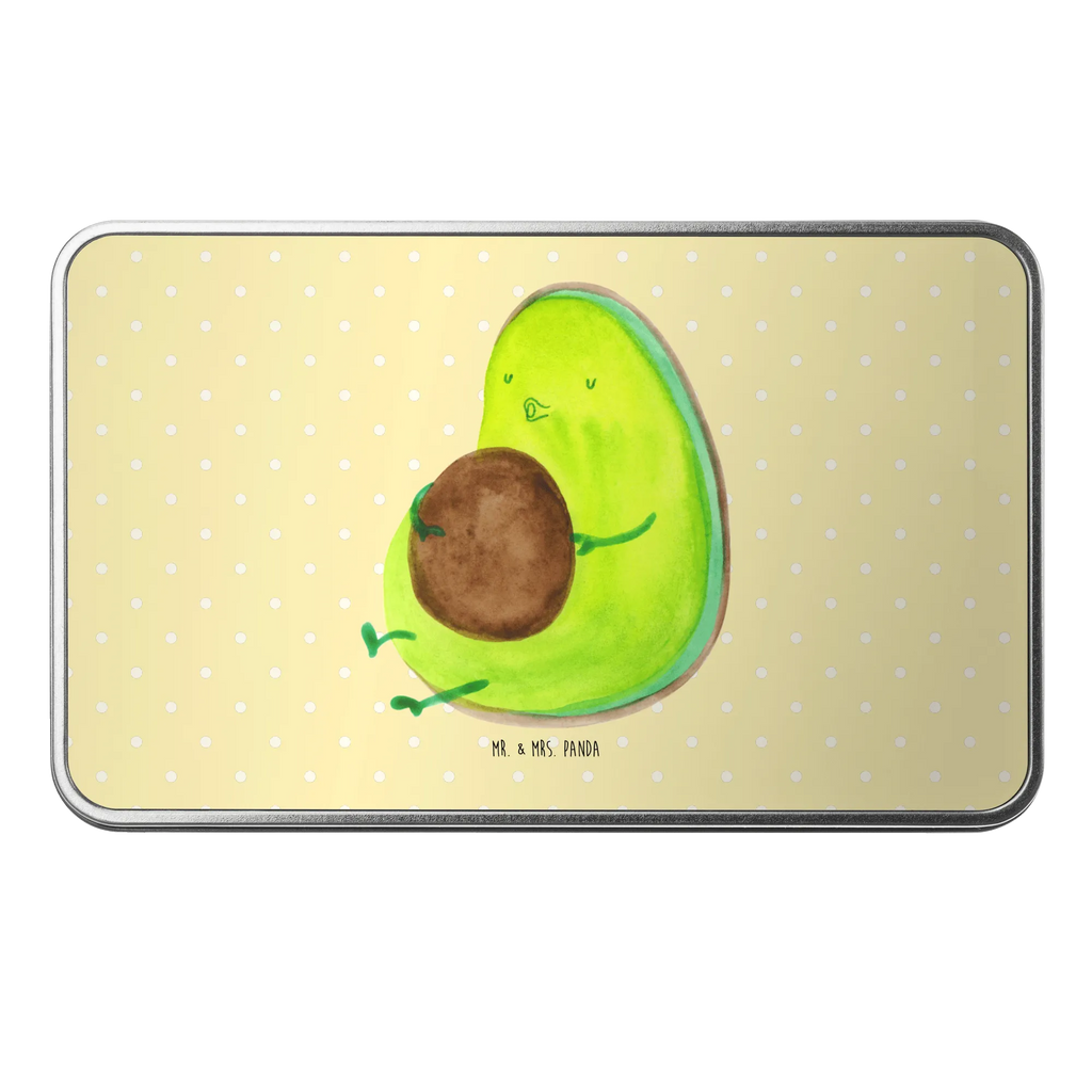 Metalldose rechteckig Avocado Pfeifen Blechdose, Metalldose, Blechbox, Container, Keksdose, Vorratsdose, Vorratsbox, Döschen, Versperbox, Vesperdose, Aufbewahrungsdose, Aufbewahrungsbox, Aluminiumdose, Dose, Avocado, Veggie, Vegan, Gesund, Diät, Abnehmen, Ernährung, dick sein