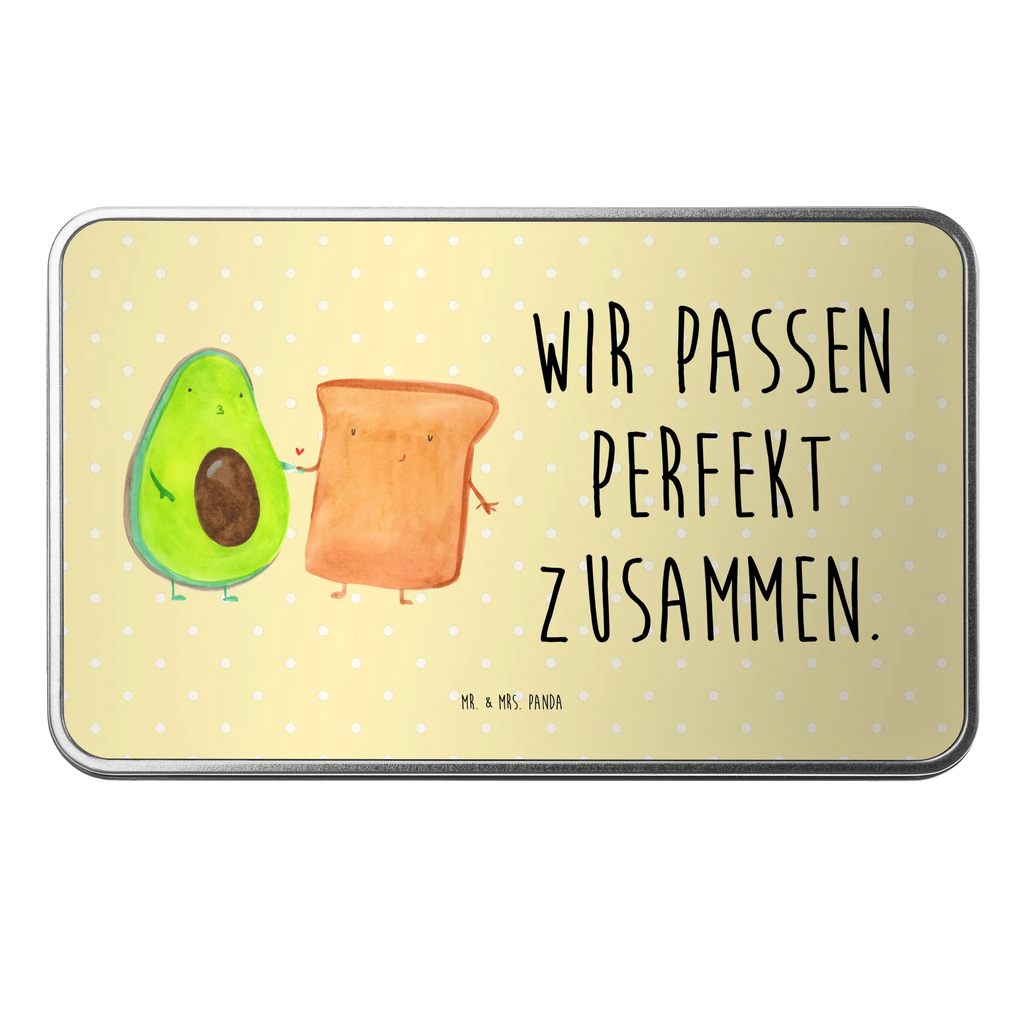 Metalldose rechteckig Avocado Toast Blechdose, Metalldose, Blechbox, Container, Keksdose, Vorratsdose, Vorratsbox, Döschen, Versperbox, Vesperdose, Aufbewahrungsdose, Aufbewahrungsbox, Aluminiumdose, Dose, Avocado, Veggie, Vegan, Gesund, Toast, Toastbrot, Liebespaar, Pärchen, Freund, Freundin, Verlobt, Verlobungsparty, Hochzeit, Hochzeitsgeschenk, Jahrestag, Jahrestagsgeschenk