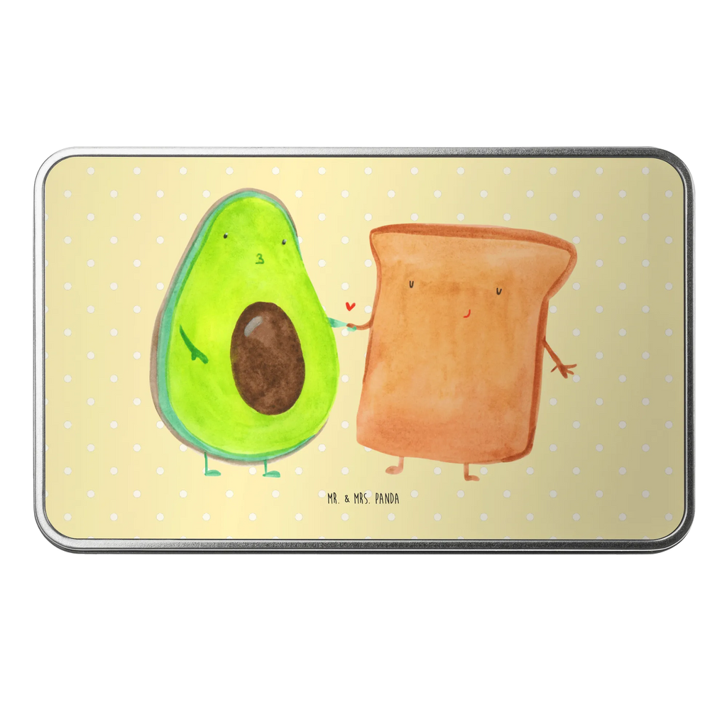 Metalldose rechteckig Avocado Toast Blechdose, Metalldose, Blechbox, Container, Keksdose, Vorratsdose, Vorratsbox, Döschen, Versperbox, Vesperdose, Aufbewahrungsdose, Aufbewahrungsbox, Aluminiumdose, Dose, Avocado, Veggie, Vegan, Gesund, Toast, Toastbrot, Liebespaar, Pärchen, Freund, Freundin, Verlobt, Verlobungsparty, Hochzeit, Hochzeitsgeschenk, Jahrestag, Jahrestagsgeschenk