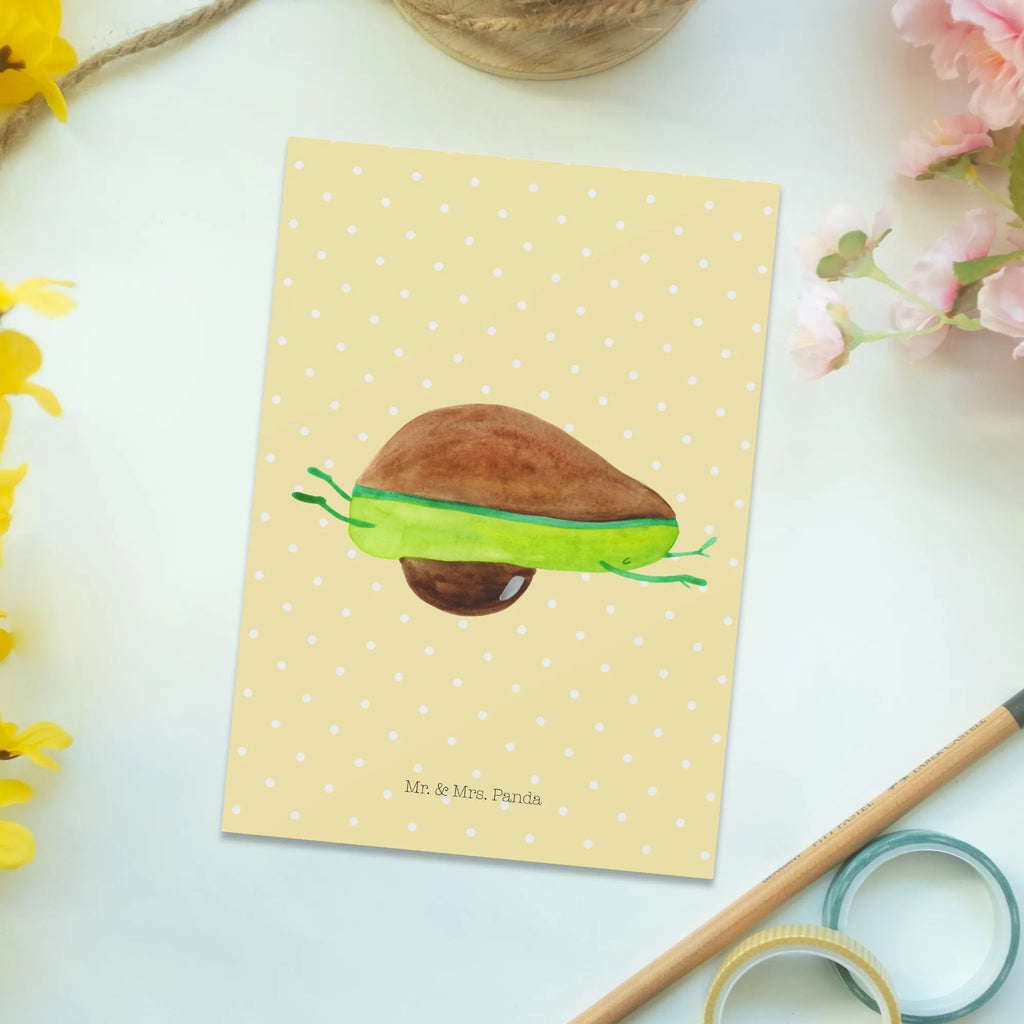 Postkarte Avocado Yoga Postkarte, Karte, Geschenkkarte, Grußkarte, Einladung, Ansichtskarte, Geburtstagskarte, Einladungskarte, Dankeskarte, Ansichtskarten, Einladung Geburtstag, Einladungskarten Geburtstag, Avocado, Veggie, Vegan, Gesund, Avocado Yoga Vegan