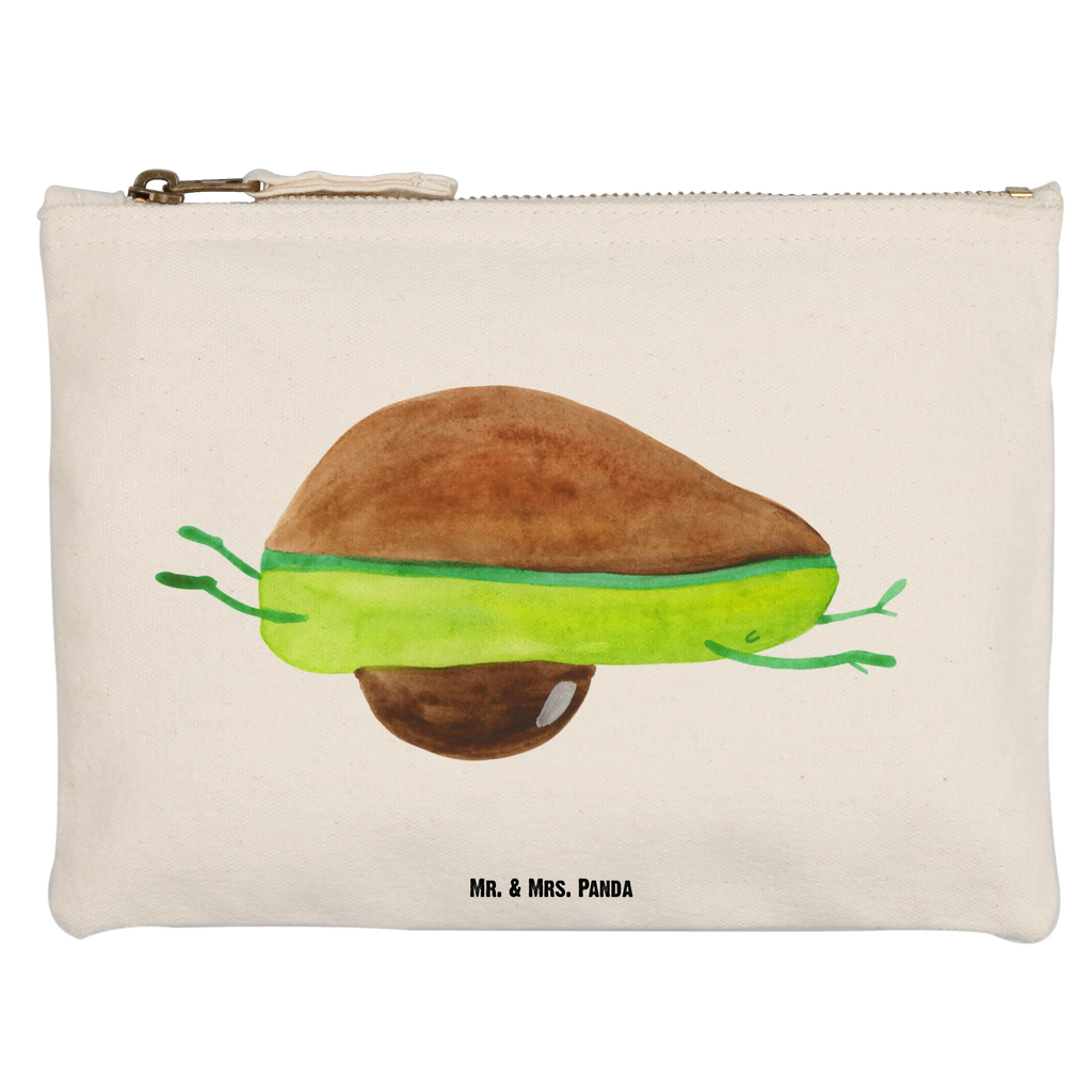 Schminktasche Avocado Yoga Schminktasche, Kosmetiktasche, Kosmetikbeutel, Stiftemäppchen, Etui, Federmappe, Makeup, XXL, Schminketui, Kosmetiketui, Schlamperetui, Avocado, Veggie, Vegan, Gesund, Avocado Yoga Vegan