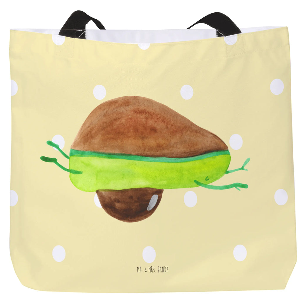 Shopper Avocado Yoga Beutel, Einkaufstasche, Tasche, Strandtasche, Einkaufsbeutel, Shopper, Schultasche, Freizeittasche, Tragebeutel, Schulbeutel, Alltagstasche, Avocado, Veggie, Vegan, Gesund, Avocado Yoga Vegan