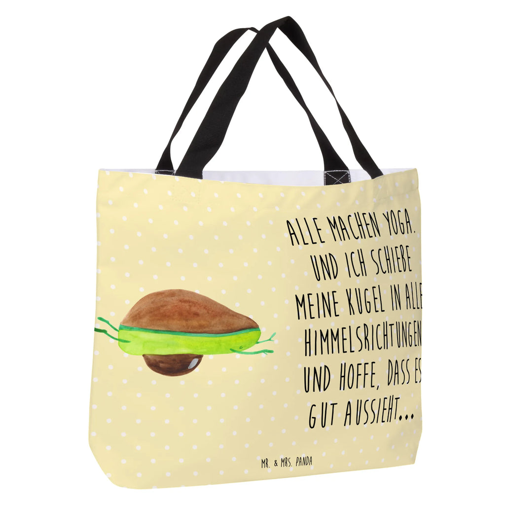 Shopper Avocado Yoga Beutel, Einkaufstasche, Tasche, Strandtasche, Einkaufsbeutel, Shopper, Schultasche, Freizeittasche, Tragebeutel, Schulbeutel, Alltagstasche, Avocado, Veggie, Vegan, Gesund, Avocado Yoga Vegan