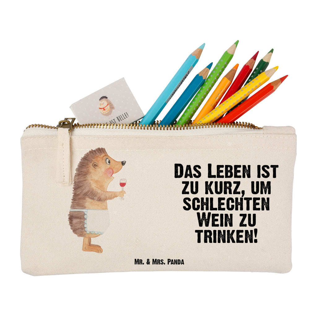 Schminktasche Igel Wein Schminktasche, Kosmetiktasche, Kosmetikbeutel, Stiftemäppchen, Etui, Federmappe, Makeup, XXL, Schminketui, Kosmetiketui, Schlamperetui, Tiermotive, Gute Laune, lustige Sprüche, Tiere, Wein Spruch, Igel, Geschenk Weintrinker, Geschenk Weinliebhaber, Wein Deko, Weinglas, Rotwein, Weißwein, Wein trinken