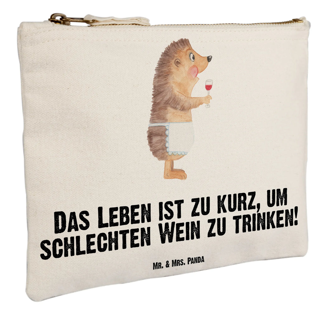 Schminktasche Igel Wein Schminktasche, Kosmetiktasche, Kosmetikbeutel, Stiftemäppchen, Etui, Federmappe, Makeup, XXL, Schminketui, Kosmetiketui, Schlamperetui, Tiermotive, Gute Laune, lustige Sprüche, Tiere, Wein Spruch, Igel, Geschenk Weintrinker, Geschenk Weinliebhaber, Wein Deko, Weinglas, Rotwein, Weißwein, Wein trinken