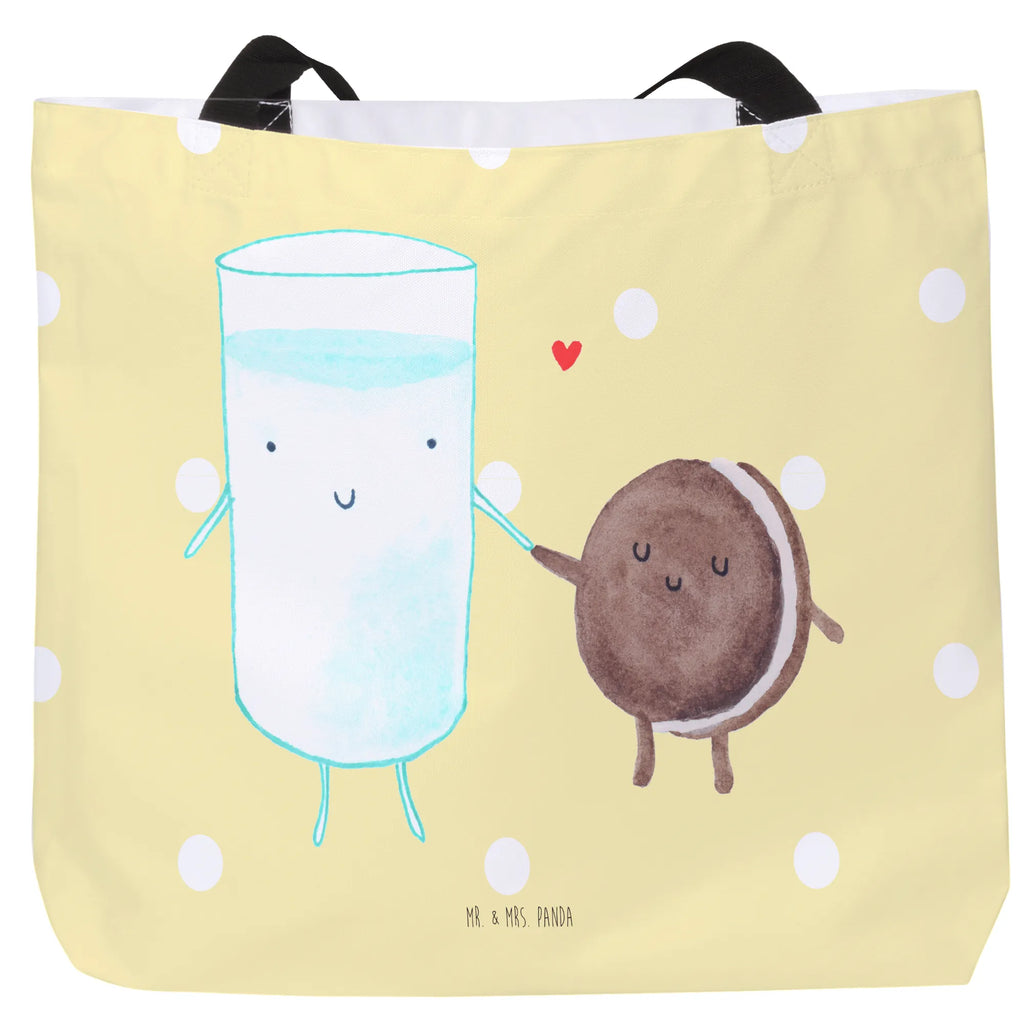 Shopper Milch Keks Beutel, Einkaufstasche, Tasche, Strandtasche, Einkaufsbeutel, Shopper, Schultasche, Freizeittasche, Tragebeutel, Schulbeutel, Alltagstasche, Tiermotive, Gute Laune, lustige Sprüche, Tiere, Milk, Cookie, Milch, Keks, Kekse, Kaffee, Einladung Frühstück, Motiv süß, romantisch, perfektes Paar