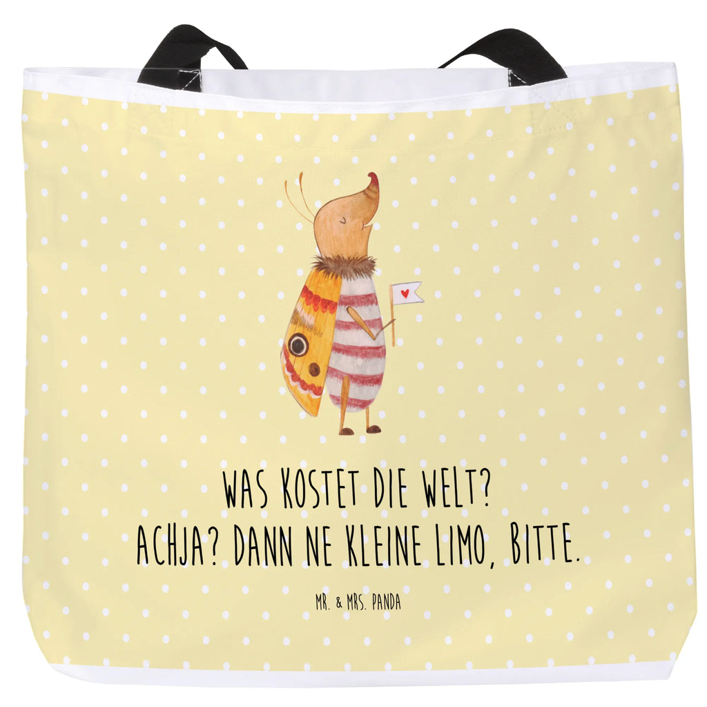 Shopper Nachtfalter mit Fähnchen Beutel, Einkaufstasche, Tasche, Strandtasche, Einkaufsbeutel, Shopper, Schultasche, Freizeittasche, Tragebeutel, Schulbeutel, Alltagstasche, Tiermotive, Gute Laune, lustige Sprüche, Tiere, Nachtfalter, Käfer, Spruch lustig, Spruch witzig, süß, niedlich, Küche Deko, Was kostet die Welt