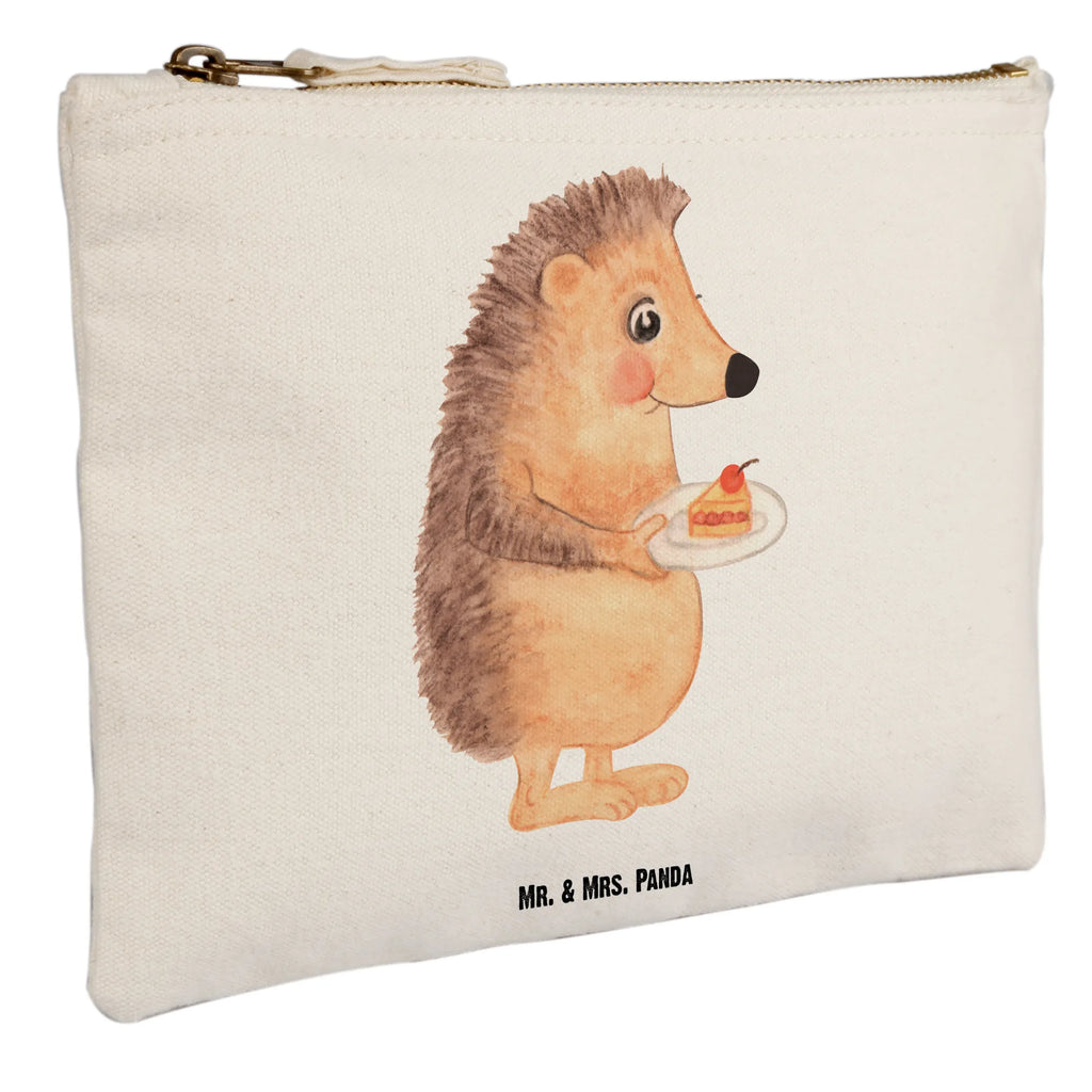 Schminktasche Igel Kuchenstück Schminktasche, Kosmetiktasche, Kosmetikbeutel, Stiftemäppchen, Etui, Federmappe, Makeup, XXL, Schminketui, Kosmetiketui, Schlamperetui, Tiermotive, Gute Laune, lustige Sprüche, Tiere, Igel, Essen Spruch, Kuchen, Backen Geschenk, Kuchen backen, Einladung Party, Geburtstagskuchen, Torte