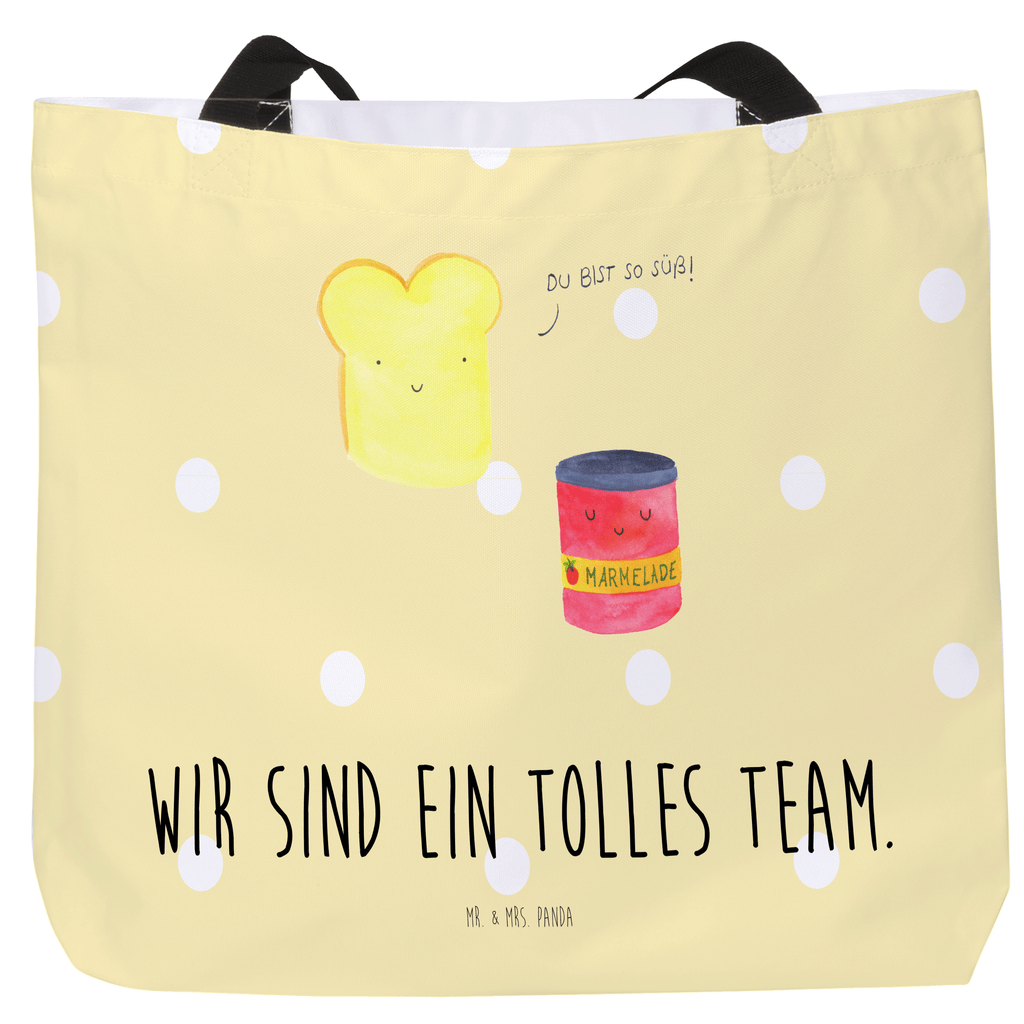 Shopper Toast Marmelade Beutel, Einkaufstasche, Tasche, Strandtasche, Einkaufsbeutel, Shopper, Schultasche, Freizeittasche, Tragebeutel, Schulbeutel, Alltagstasche, Tiermotive, Gute Laune, lustige Sprüche, Tiere, Toast, Marmelade, Dreamteam, süße Postkarte, süß, Küche Deko, Küche Spruch, Frühstück Einladung, Brot, Toastbrot