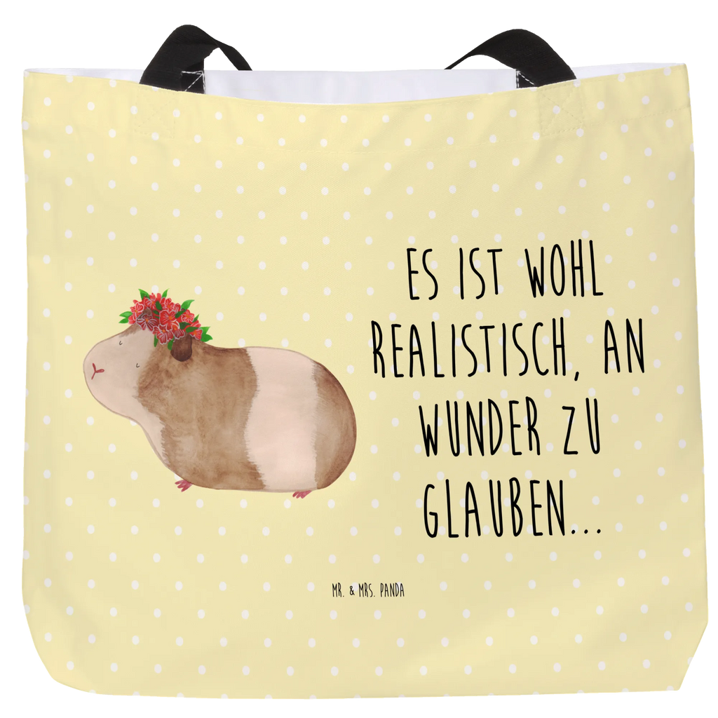 Shopper Meerschweinchen weise Beutel, Einkaufstasche, Tasche, Strandtasche, Einkaufsbeutel, Shopper, Schultasche, Freizeittasche, Tragebeutel, Schulbeutel, Alltagstasche, Tiermotive, Gute Laune, lustige Sprüche, Tiere, Meerschweinchen, Meerie, Meeries, Wunder, Blumenkind, Realität, Spruch, Weisheit, Motivation, Wunderland