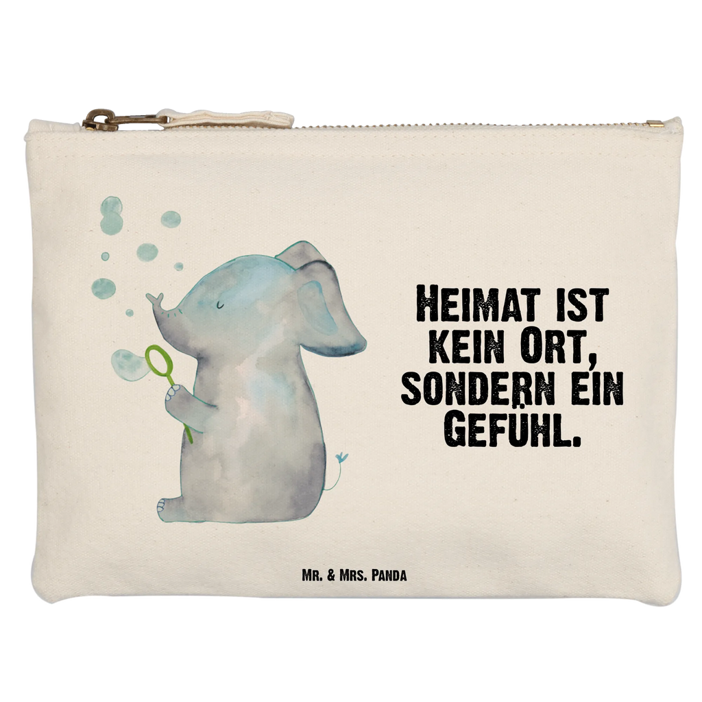 Schminktasche Elefant Seifenblasen Schminktasche, Kosmetiktasche, Kosmetikbeutel, Stiftemäppchen, Etui, Federmappe, Makeup, XXL, Schminketui, Kosmetiketui, Schlamperetui, Tiermotive, Gute Laune, lustige Sprüche, Tiere, Elefant, Elefanten, Dickhäuter, Rüsseltier, Seifenblasen, Liebe, Heimat, Gefühl. Daheim, Liebesbeweis, Liebesspruch