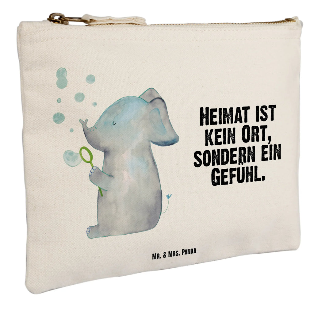 Schminktasche Elefant Seifenblasen Schminktasche, Kosmetiktasche, Kosmetikbeutel, Stiftemäppchen, Etui, Federmappe, Makeup, XXL, Schminketui, Kosmetiketui, Schlamperetui, Tiermotive, Gute Laune, lustige Sprüche, Tiere, Elefant, Elefanten, Dickhäuter, Rüsseltier, Seifenblasen, Liebe, Heimat, Gefühl. Daheim, Liebesbeweis, Liebesspruch