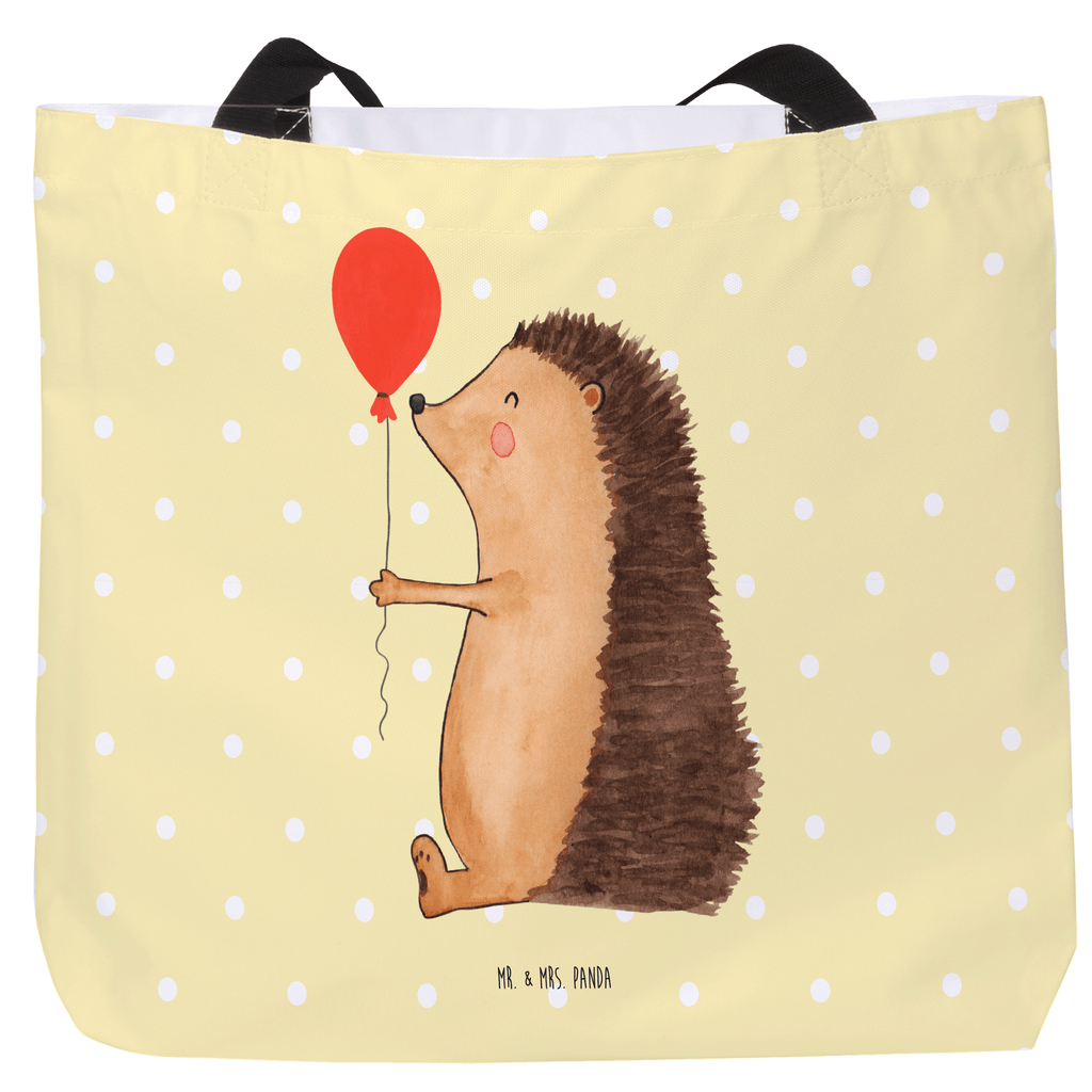 Shopper Igel Luftballon Beutel, Einkaufstasche, Tasche, Strandtasche, Einkaufsbeutel, Shopper, Schultasche, Freizeittasche, Tragebeutel, Schulbeutel, Alltagstasche, Tiermotive, Gute Laune, lustige Sprüche, Tiere, Igel, Geburtstag, Herzlichen Glückwunsch, Glückwunsch, Geburtstagskind, Ballon, Happy Birthday