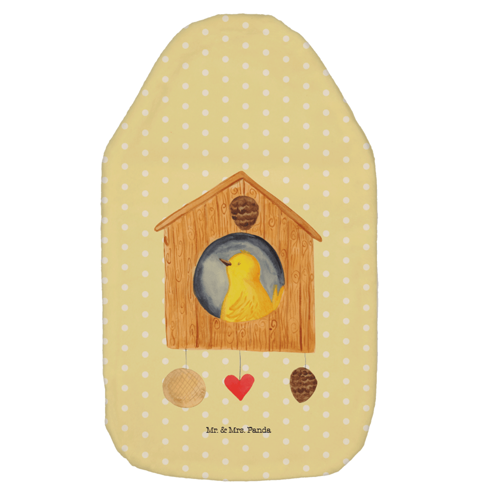 Wärmflasche Vogelhaus Home Wärmekissen, Kinderwärmflasche, Körnerkissen, Wärmflaschenbezug, Wärmflasche mit Bezug, Wärmflasche, Bettflasche, Kleine Wärmflasche, Tiermotive, Gute Laune, lustige Sprüche, Tiere, Vogelhaus, Vogel, Home sweet Home, Einzug, Umzug, Geschenk, Einzugsgeschenk, Hausbau, Haus