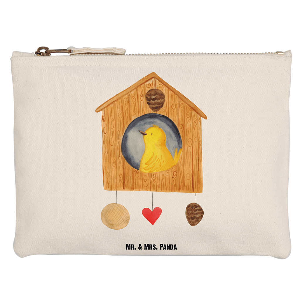 Schminktasche Vogel Haus Schminktasche, Kosmetiktasche, Kosmetikbeutel, Stiftemäppchen, Etui, Federmappe, Makeup, XXL, Schminketui, Kosmetiketui, Schlamperetui, Tiermotive, Gute Laune, lustige Sprüche, Tiere, Vogel, Vögel, Vogelhaus, Vogelhäuschen, Home sweet home, Zuhause, Nest, Eigenheim, Familie, Wohnung, Haus, unser Haus, Lieblingsort, Castle