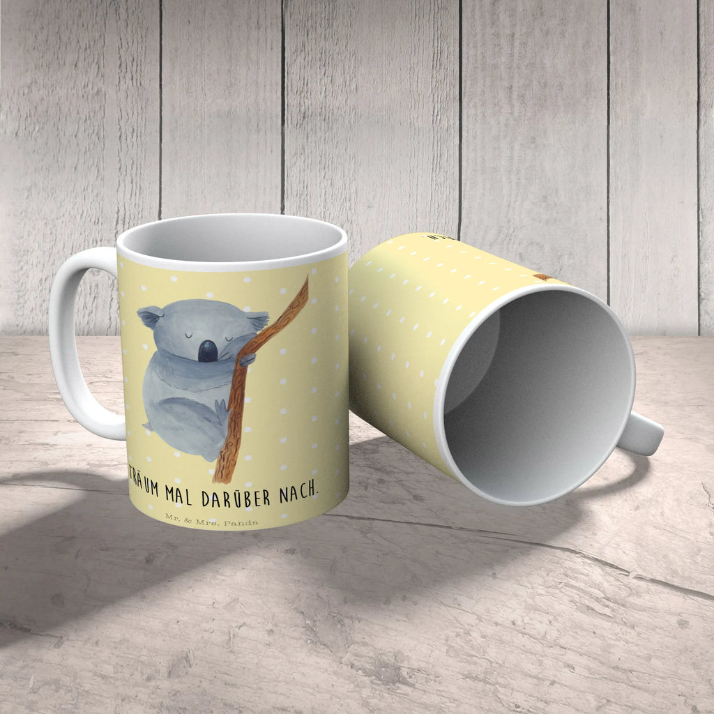 Tasse Koalabär Tasse, Kaffeetasse, Teetasse, Becher, Kaffeebecher, Teebecher, Keramiktasse, Porzellantasse, Büro Tasse, Geschenk Tasse, Tasse Sprüche, Tasse Motive, Kaffeetassen, Tasse bedrucken, Designer Tasse, Cappuccino Tassen, Schöne Teetassen, Tiermotive, Gute Laune, lustige Sprüche, Tiere, Koala, träumen, Traum, schlafen, Schlafzimmer, Traumland, Bär, Koalabär