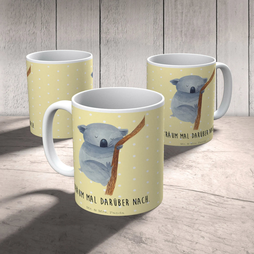 Tasse Koalabär Tasse, Kaffeetasse, Teetasse, Becher, Kaffeebecher, Teebecher, Keramiktasse, Porzellantasse, Büro Tasse, Geschenk Tasse, Tasse Sprüche, Tasse Motive, Kaffeetassen, Tasse bedrucken, Designer Tasse, Cappuccino Tassen, Schöne Teetassen, Tiermotive, Gute Laune, lustige Sprüche, Tiere, Koala, träumen, Traum, schlafen, Schlafzimmer, Traumland, Bär, Koalabär