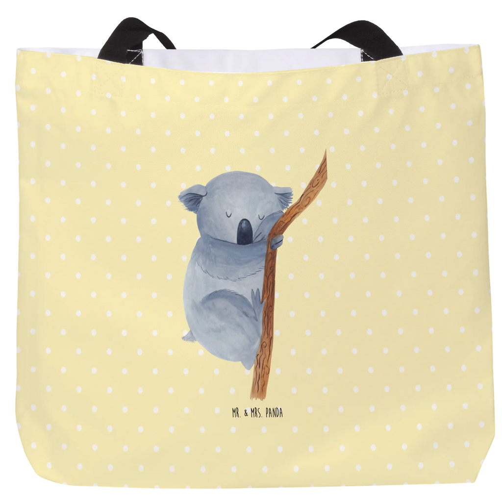 Shopper Koalabär Beutel, Einkaufstasche, Tasche, Strandtasche, Einkaufsbeutel, Shopper, Schultasche, Freizeittasche, Tragebeutel, Schulbeutel, Alltagstasche, Tiermotive, Gute Laune, lustige Sprüche, Tiere, Koala, träumen, Traum, schlafen, Schlafzimmer, Traumland, Bär, Koalabär