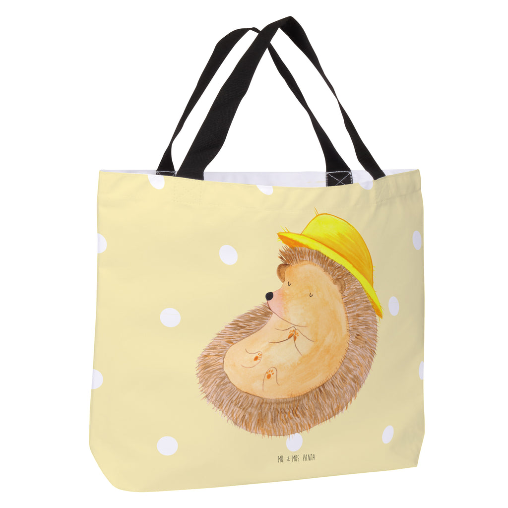 Shopper Igel Beten Beutel, Einkaufstasche, Tasche, Strandtasche, Einkaufsbeutel, Shopper, Schultasche, Freizeittasche, Tragebeutel, Schulbeutel, Alltagstasche, Tiermotive, Gute Laune, lustige Sprüche, Tiere, Igel, Igel mit Hut, Sonnenhut, Gott, Amen, beten, Leben, Dankbarkeit, Dankbar sein, dankbar, genießen