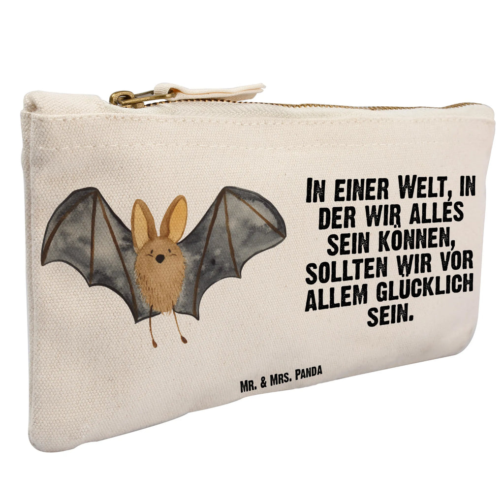 Schminktasche Fledermaus Flügel Schminktasche, Kosmetiktasche, Kosmetikbeutel, Stiftemäppchen, Etui, Federmappe, Makeup, XXL, Schminketui, Kosmetiketui, Schlamperetui, Tiermotive, Gute Laune, lustige Sprüche, Tiere