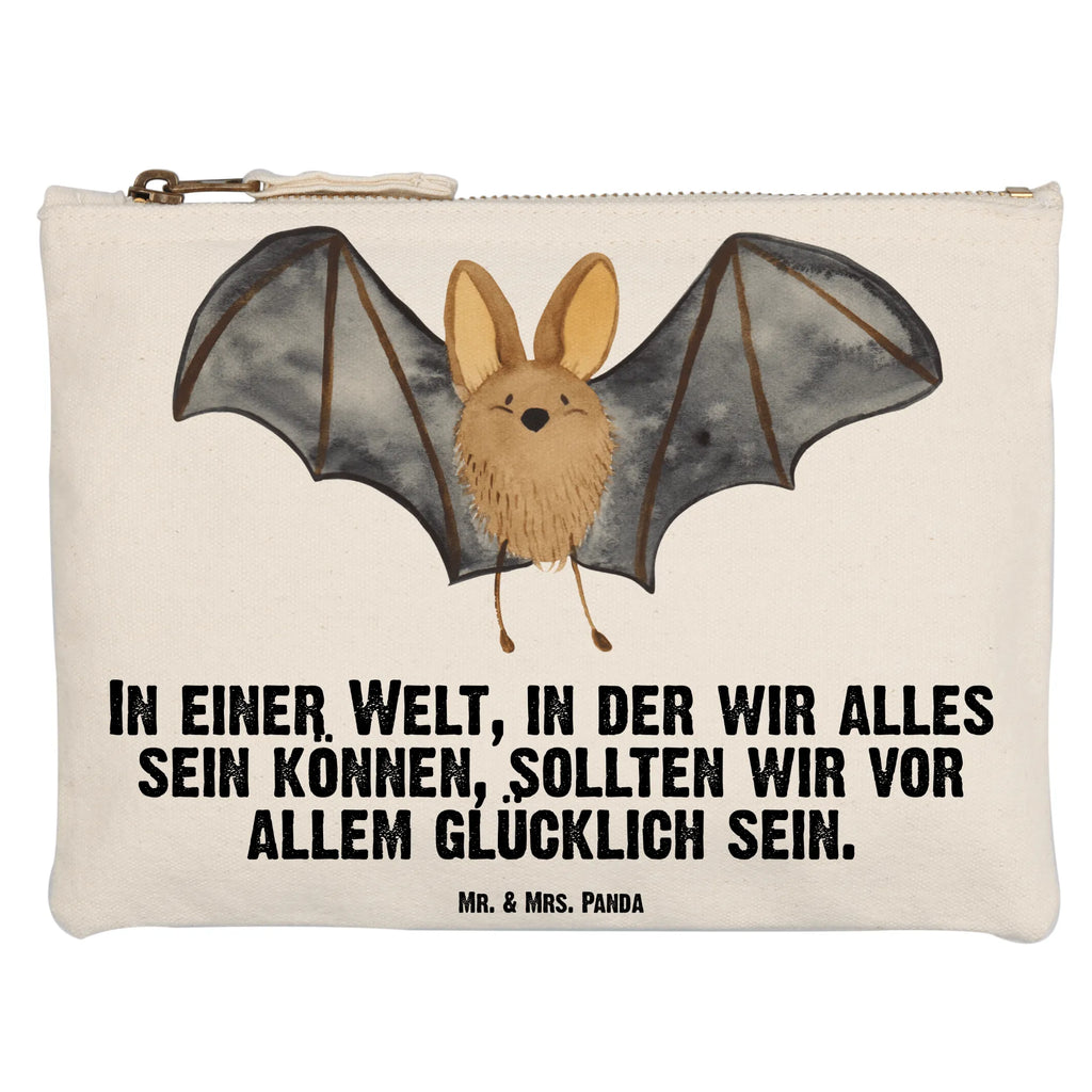 Schminktasche Fledermaus Flügel Schminktasche, Kosmetiktasche, Kosmetikbeutel, Stiftemäppchen, Etui, Federmappe, Makeup, XXL, Schminketui, Kosmetiketui, Schlamperetui, Tiermotive, Gute Laune, lustige Sprüche, Tiere