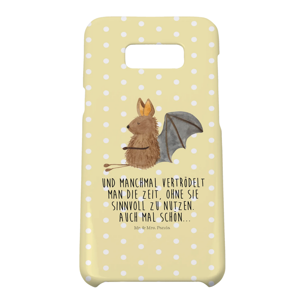 Handyhülle Fledermaus Sitzen Handyhülle, Handycover, Cover, Handy, Hülle, Iphone 10, Iphone X, Tiermotive, Gute Laune, lustige Sprüche, Tiere, Fledermaus, Fledermäuse, Motivation, entspannen