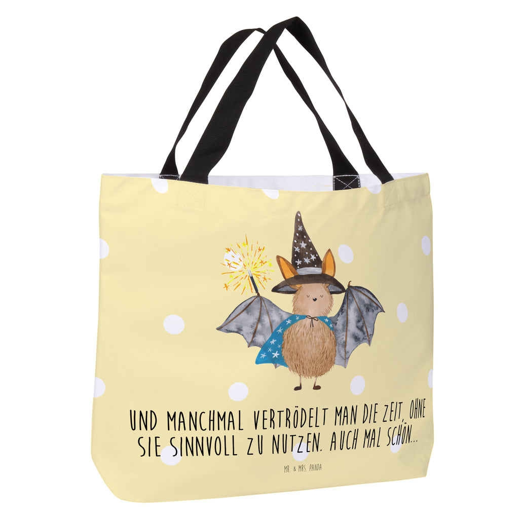 Shopper Fledermaus Zauberer Beutel, Einkaufstasche, Tasche, Strandtasche, Einkaufsbeutel, Shopper, Schultasche, Freizeittasche, Tragebeutel, Schulbeutel, Alltagstasche, Tiermotive, Gute Laune, lustige Sprüche, Tiere, Fledermaus, Fledermäuse, Zauberer, Magier, Frauen, reinsteigern