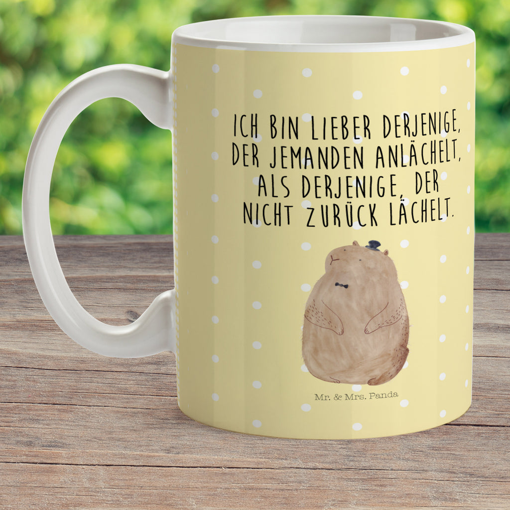 Kindertasse Murmeltier Kindertasse, Kinder Tasse, Kunststoff Tasse, Kindergarten Tasse, Trinkbecher, Camping Becher, Kaffeetasse, Kunststoffbecher, Kindergartenbecher, Outdoorgeschirr, Kunststoffgeschirr, Reisebecher, Reisetasse, Kinderbecher, Bruchfeste Tasse, Bruchsichere Tasse, Plastik Tasse, Plastiktasse, Tiermotive, Gute Laune, lustige Sprüche, Tiere, Murmeltier, Knigge, Fröhlichkeit, Freundlichkeit, Respekt, Anstand