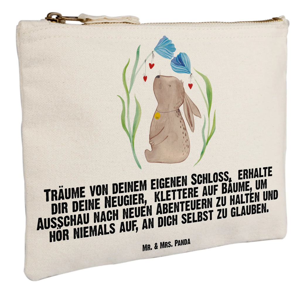 Schminktasche Hase Blume Schminktasche, Kosmetiktasche, Kosmetikbeutel, Stiftemäppchen, Etui, Federmappe, Makeup, XXL, Schminketui, Kosmetiketui, Schlamperetui, Ostern, Osterhase, Ostergeschenke, Osternest, Osterdeko, Geschenke zu Ostern, Ostern Geschenk, Ostergeschenke Kinder, Ostern Kinder, Hase, Kaninchen, Kind, Taufe, Taufgeschenk, Geburt, Schwangerschaft, erstes Kind, Kindergeburtstag, Geburtstag, Hoffnung, Träume