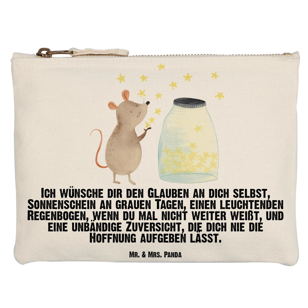 Schminktasche Maus Sterne Schminktasche, Kosmetiktasche, Kosmetikbeutel, Stiftemäppchen, Etui, Federmappe, Makeup, XXL, Schminketui, Kosmetiketui, Schlamperetui, Tiermotive, Gute Laune, lustige Sprüche, Tiere, Maus, Sterne, Wunsch, Kind, Taufe, Taufgeschenk, Geburt, Schwangerschaft, erstes Kind, Kindergeburtstag, Geburtstag, Hoffnung, Träume