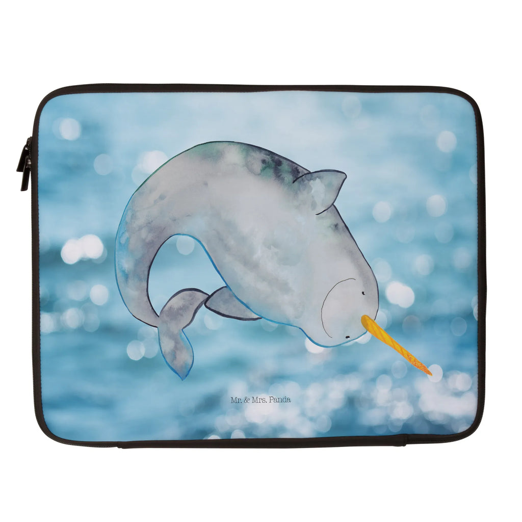 Notebook Tasche Narwal Notebook Tasche, Laptop, Computertasche, Tasche, Notebook-Tasche, Notebook-Reisehülle, Notebook Schutz, Meerestiere, Meer, Urlaub, Narwal, Wal, Putzen, Hausfrau, Junggesellin, aufräumen, Kinderzimmer