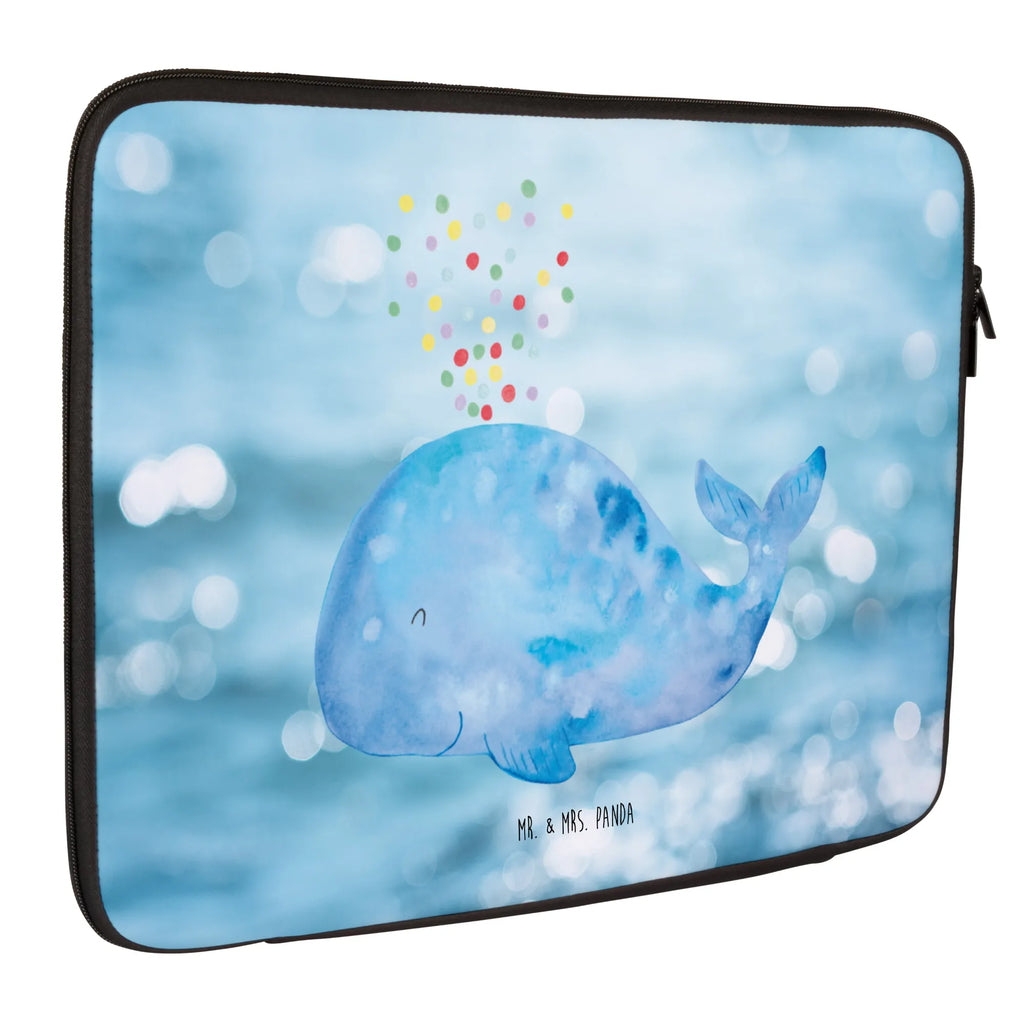 Notebook Tasche Wal Konfetti Notebook Tasche, Laptop, Computertasche, Tasche, Notebook-Tasche, Notebook-Reisehülle, Notebook Schutz, Meerestiere, Meer, Urlaub, Wal, Konfetti, Wale, Motivation, Neuanfang, Trennung, Diät, Abnehmen, Neustart, Lebensabschnitt, Geburtstag