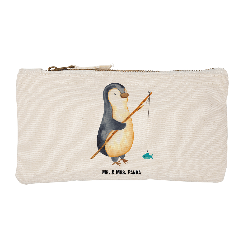 Schminktasche Pinguin Angler Schminktasche, Kosmetiktasche, Kosmetikbeutel, Stiftemäppchen, Etui, Federmappe, Makeup, XXL, Schminketui, Kosmetiketui, Schlamperetui, Pinguin, Pinguine, Angeln, Angler, Tagträume, Hobby, Plan, Planer, Tagesplan, Neustart, Motivation, Geschenk, Freundinnen, Geschenkidee, Urlaub, Wochenende