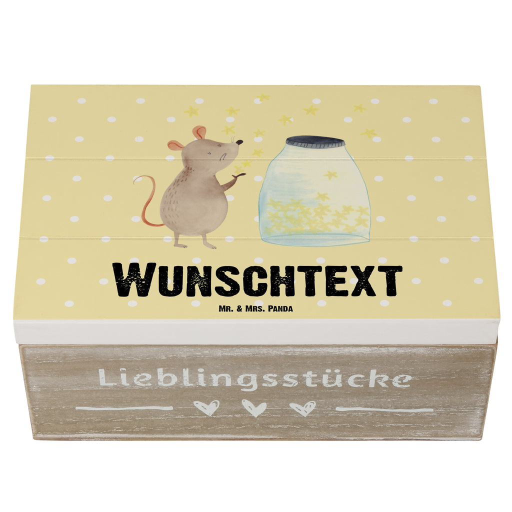 Personalisierte Holzkiste Maus Sterne Holzkiste mit Namen, Kiste mit Namen, Schatzkiste mit Namen, Truhe mit Namen, Schatulle mit Namen, Erinnerungsbox mit Namen, Erinnerungskiste, mit Namen, Dekokiste mit Namen, Aufbewahrungsbox mit Namen, Holzkiste Personalisiert, Kiste Personalisiert, Schatzkiste Personalisiert, Truhe Personalisiert, Schatulle Personalisiert, Erinnerungsbox Personalisiert, Erinnerungskiste Personalisiert, Dekokiste Personalisiert, Aufbewahrungsbox Personalisiert, Geschenkbox personalisiert, GEschenkdose personalisiert, Tiermotive, Gute Laune, lustige Sprüche, Tiere, Maus, Sterne, Wunsch, Kind, Taufe, Taufgeschenk, Geburt, Schwangerschaft, erstes Kind, Kindergeburtstag, Geburtstag, Hoffnung, Träume